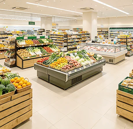 便利店鲜食短保经营场景示意图：展示短保商品效期预警与临期处理